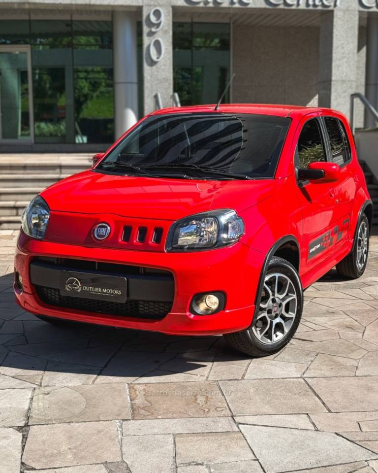 FIAT - UNO - 2012/2012 - Vermelha - R$ 44.900,00